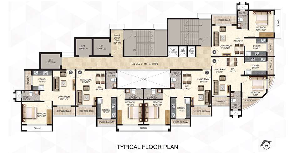 Tycoons Central Park in Kalyan West, Mumbai - Price, Location Map, Floor  Plan & Reviews 