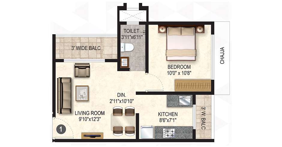 Tycoons Opal Floor Plan